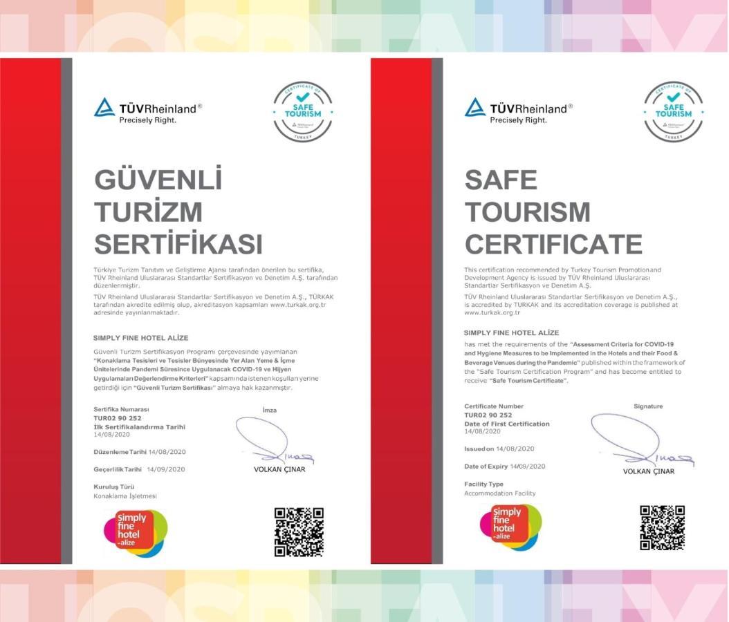 Simply Fine Hotel Alize (Adults Only) Alanya Buitenkant foto